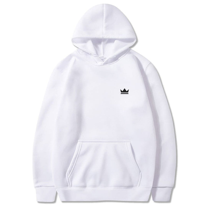 Moletom Algodão Orgânico Canguru Branco