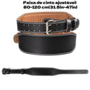 Cinturão de couro Para Academia AoLikes - Protetor de Lombar